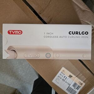 TYMO Cordless Auto Curling Iron - Cream